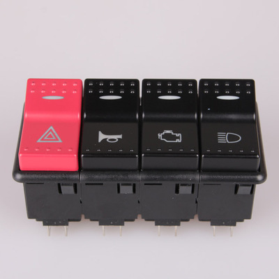 【專業(yè)經(jīng)銷JK997G型號汽車電器開關(guān)-汽車電器開關(guān)批發(fā) 汽車翹板開關(guān)】價格,廠家,圖片,電工開關(guān),慈溪市騰輝汽車零部件-